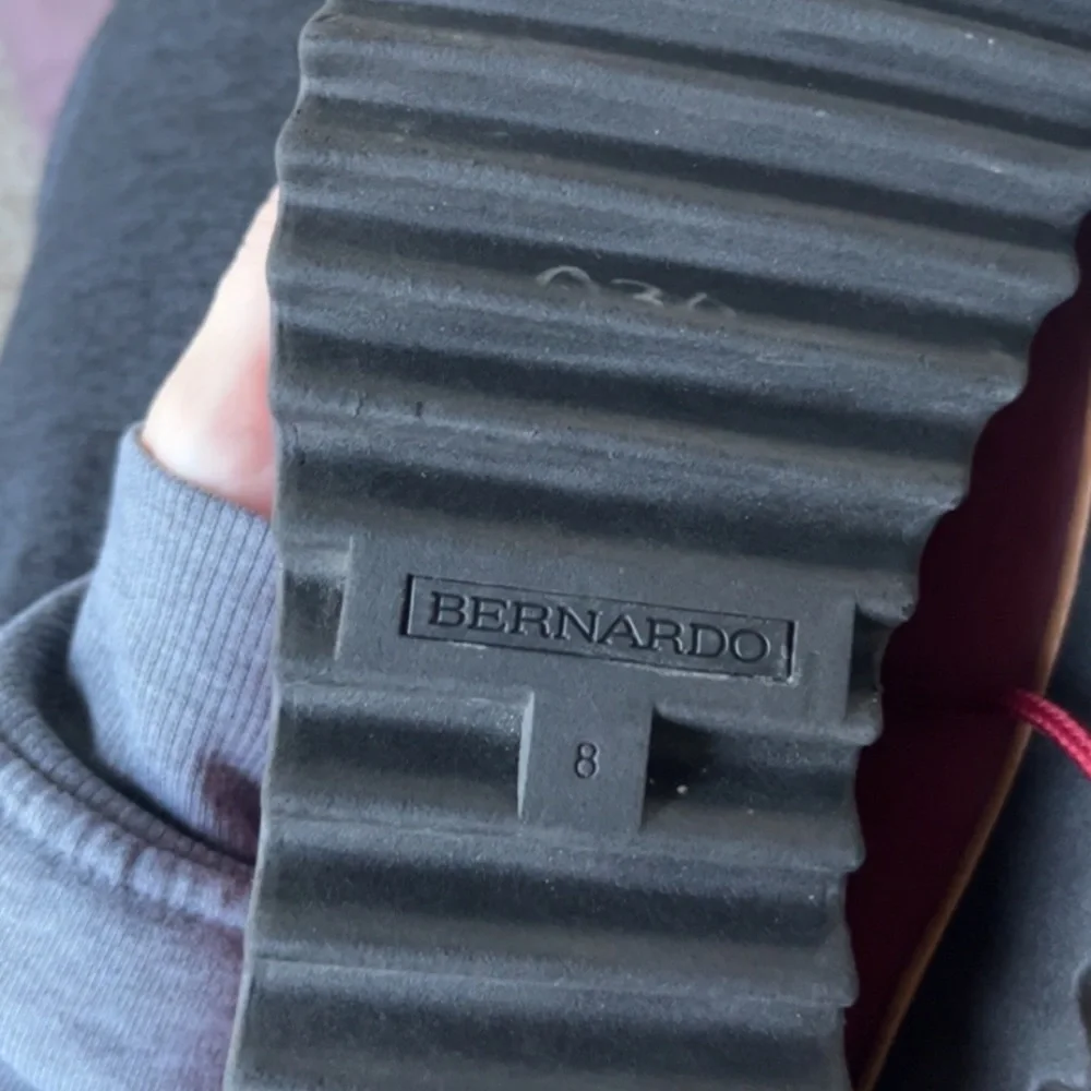 Bernardo Winnie Lace Up Rubber Rain Boots in Bordeaux - Picture 6 of 6